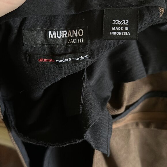 Dark Brown Tweed dress slacks - Picture 4 of 4